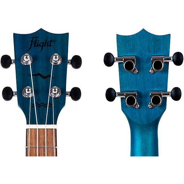 Flight DUC-380 Concert Acoustic-Electric Ukulele Topaz