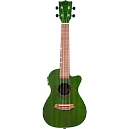 Flight DUC-380 Concert Acoustic-Electric Ukulele Jade