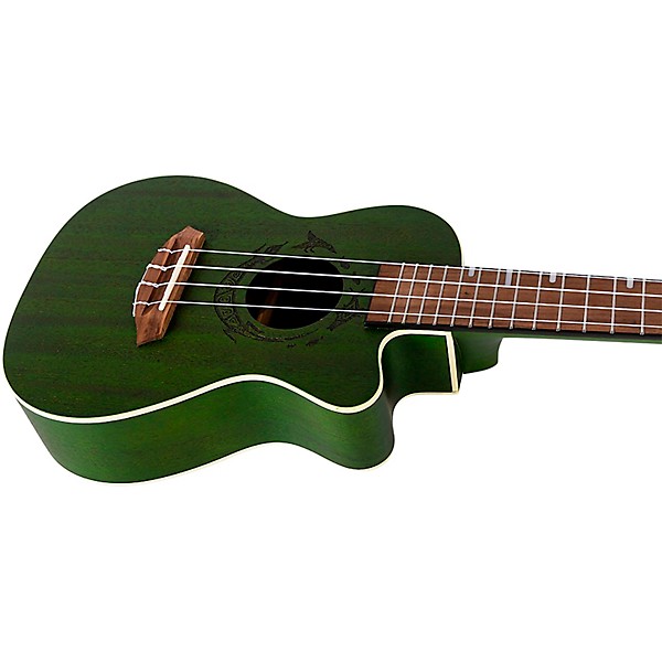 Flight DUC-380 Concert Acoustic-Electric Ukulele Jade