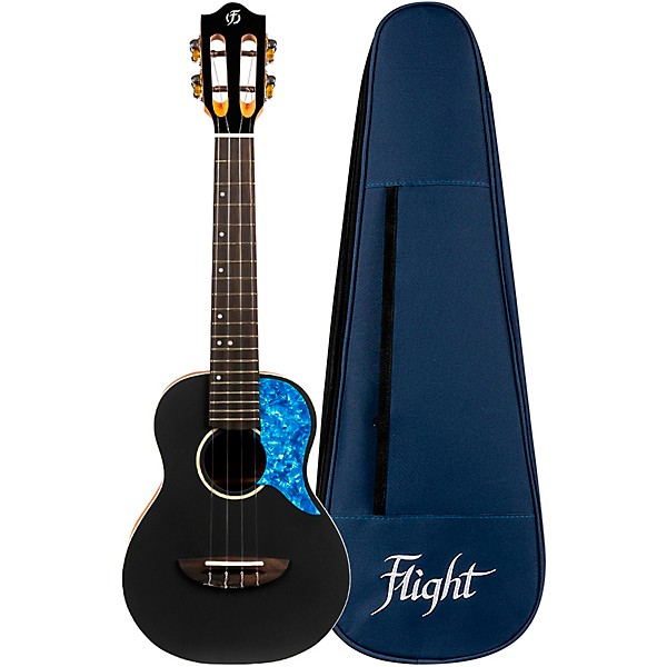 Flight Iris Concert Ukulele Black