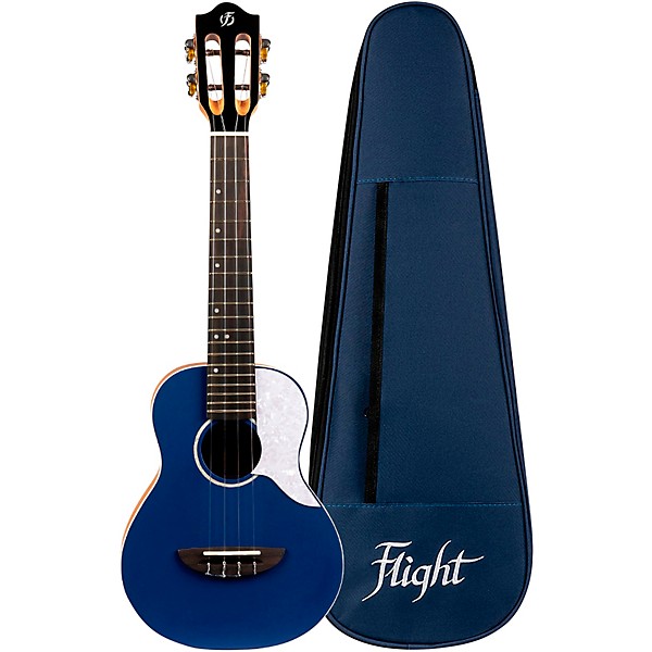 Flight Iris Concert Ukulele Blue