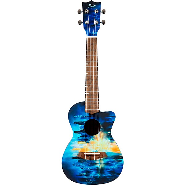 Flight AUC Elise Ecklund Signature Concert Ukulele City