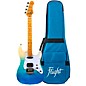 Flight Pathfinder Solid Body Tenor Electric Ukulele Transparent Blue