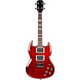 Flight Pioneer Solid Body Electric Ukulele Cherry Red