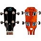 Flight Vanguard Solid Body Electric Ukulele Transparent Black