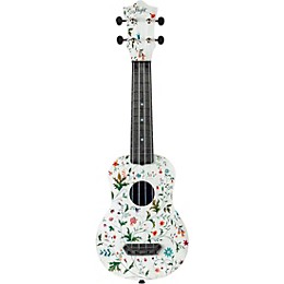 Flight UTS-40 Ultra Travel Soprano Ukulele Flower