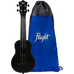 Flight UTS-35 Ultra Travel Soprano Ukulele Ink Black