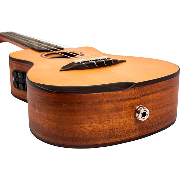 Flight Victoria Soundwave Tenor Acoustic-Electric Ukulele Natural