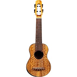 Flight Fireball Acoustic-Electric Soprano Ukulele Natural