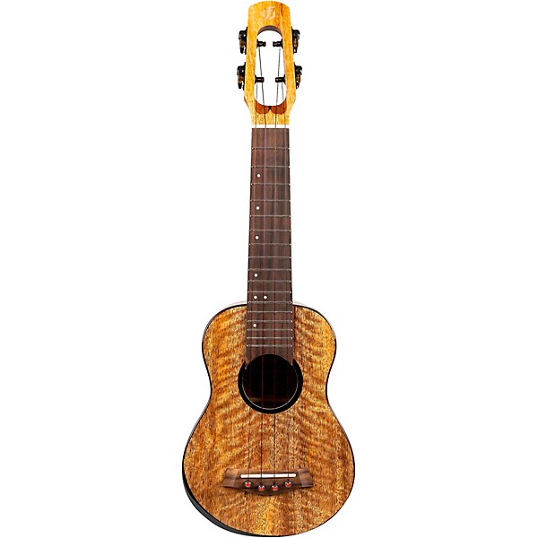 Flight Fireball Acoustic-Electric Soprano Ukulele Natural