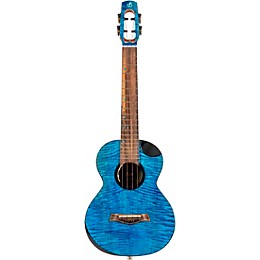Flight Comet Tenor Acoustic-Electric Ukulele Blue