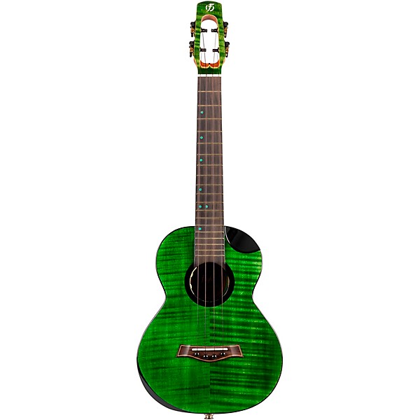 Flight Comet Tenor Acoustic-Electric Ukulele Green