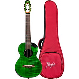 Flight Comet Tenor Acoustic-Electric Ukulele Green