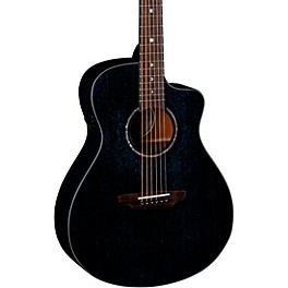 Luna Moonbird Folk Acoustic-Electric Guitar Midnight Blue