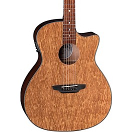 Luna Gypsy Eucalyptus Grand Concert Acoustic-Electric... Luna Gypsy Eucalyptus Grand Concert Acoustic-Electric Guitar Natural