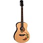 Luna Oracle Rose Folk Acoustic-Electric Guitar Natural