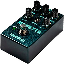 Wampler Mofetta Overdrive and Distortion Effects Pedal Black and Teal