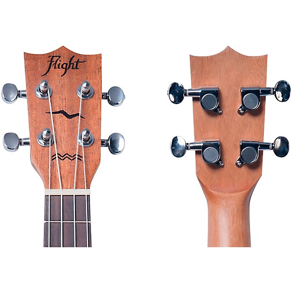 Flight DUC-323 MAH Concert Ukulele Natural