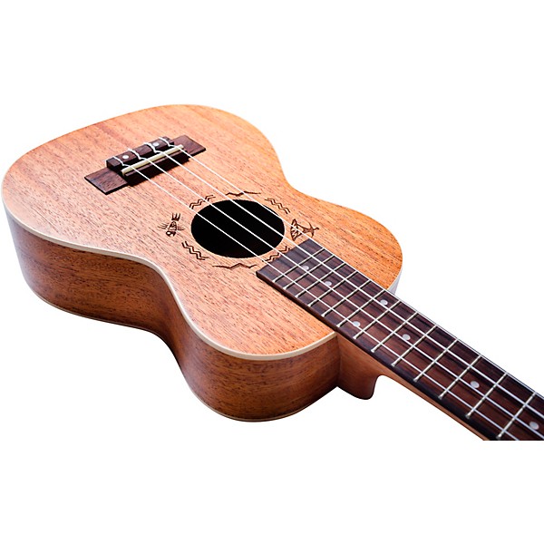 Flight DUC-323 MAH Concert Ukulele Natural