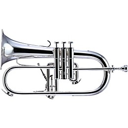 Schilke 1040 FL Custom Series Bb Flugelhorn with Rose Brass Bell Silver plated