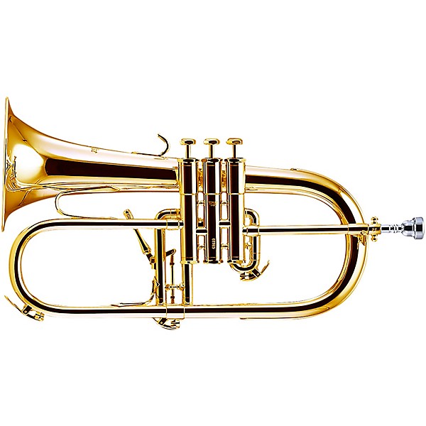 Schilke 1040 FL Custom Series Bb Flugelhorn with Rose Brass Bell Gold Plated