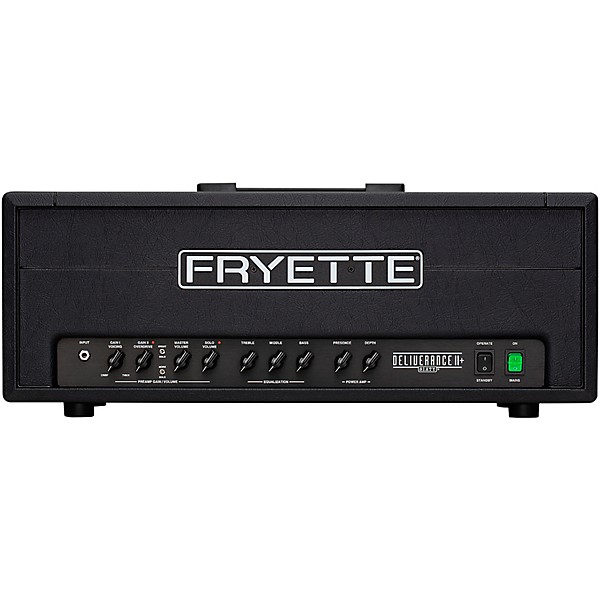Fryette Deliverance Sixty D60 Series II+ 60W Tube Guitar Amp Head Black