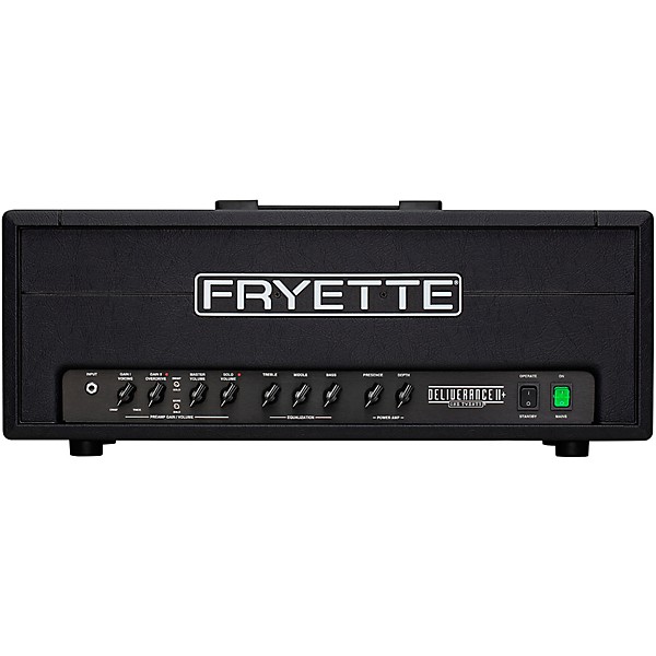 Fryette Deliverance D120 Series II+ 120W Tube Guitar Amp Head Black