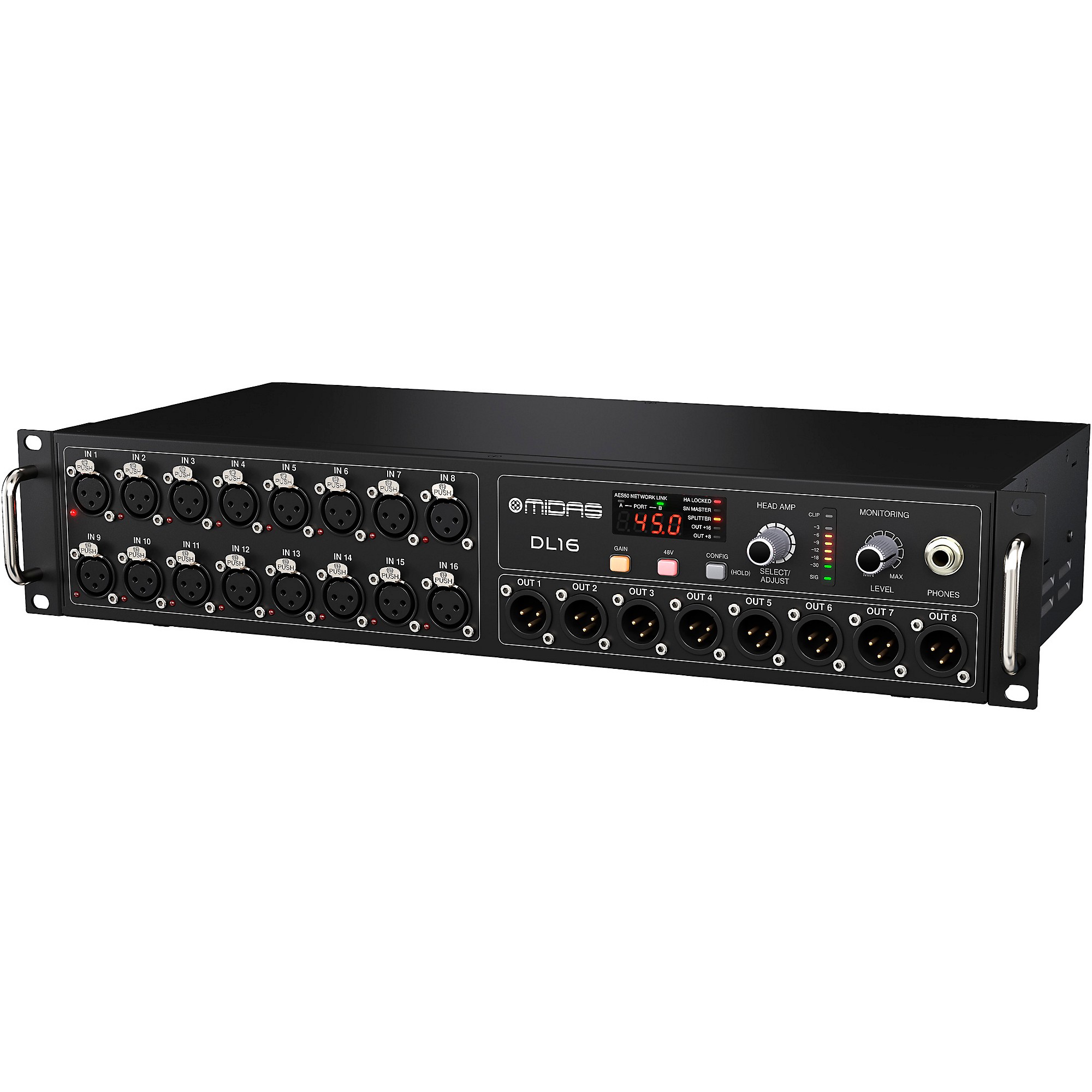 Midas M32 LIVE Digital Mixer Bundle With DL16 Stage Box | Guitar