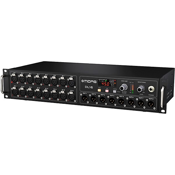 Midas M32 LIVE Digital Mixer Bundle With DL16 Stage Box