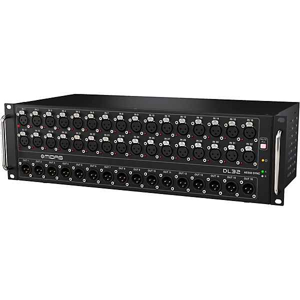 Midas M32R LIVE Digital Mixer Bundle With DL32 Stage Box