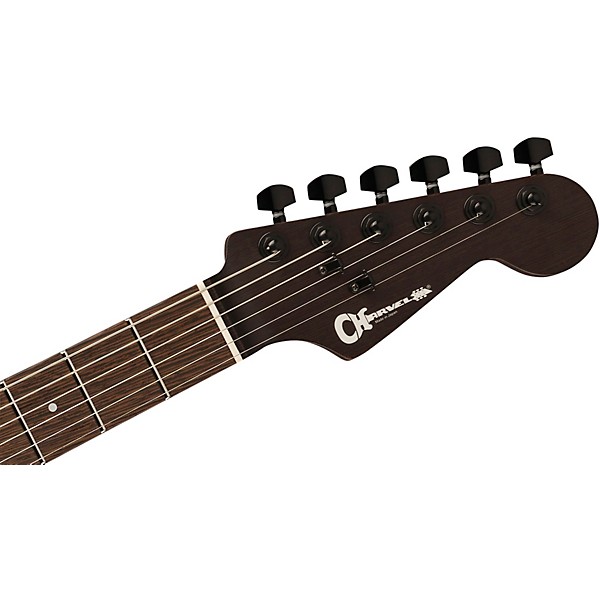Charvel MJ DK24 HSH 2PT W Mahogany Electric Guitar Black