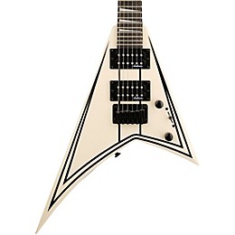 Jackson JS Series RR Minion JS1X Electric Guitar White with Black Pinstripes