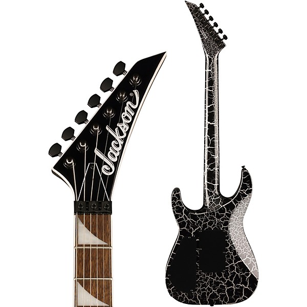 Jackson X Series Soloist SLX DX Electric Guitar Silver Mercury Crackle