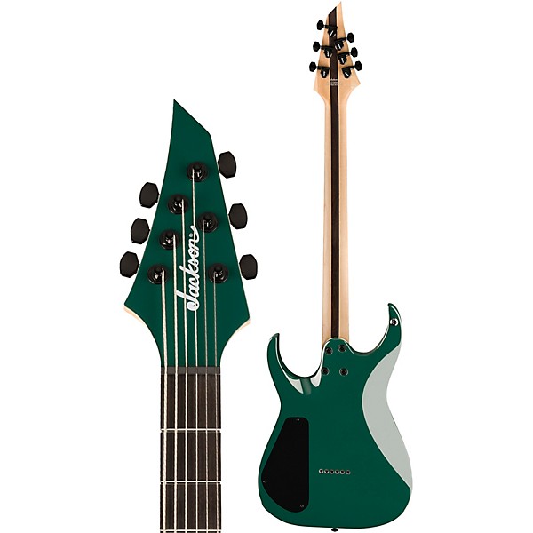 Jackson Pro Series Signature Roman Ibramkhalilov MDK HT6 Baritone Ebony Fingerboard Electric Guitar Emerald Green