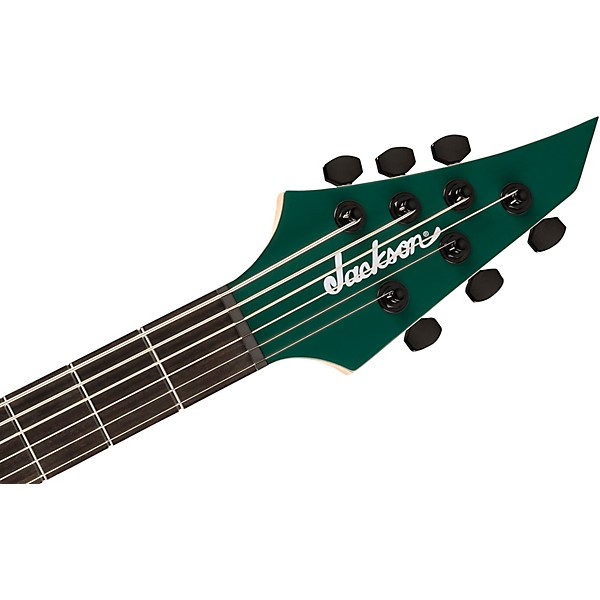 Jackson Pro Series Signature Roman Ibramkhalilov MDK HT6 Baritone Ebony Fingerboard Electric Guitar Emerald Green