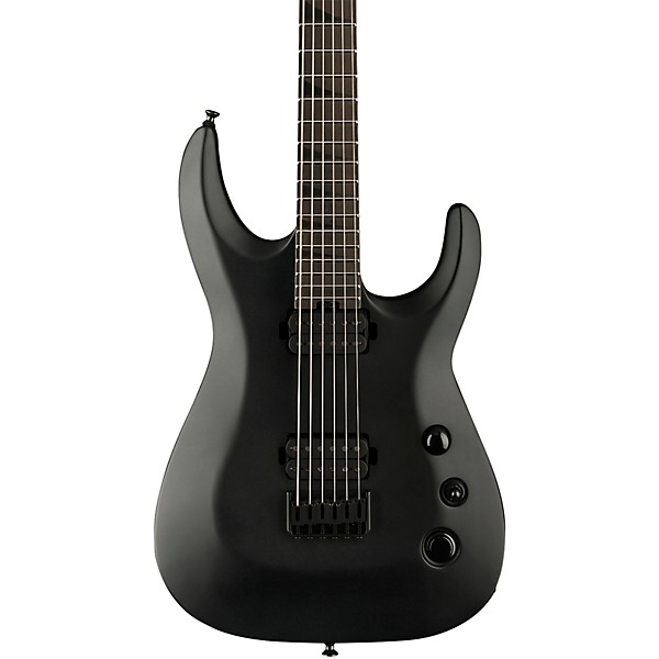 Jackson Pro Plus XT Soloist SLAT HT6 Baritone Electric Guitar Satin Black