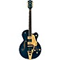 Gretsch Nashville Hollow Body with String-Thru Bigsby and Gold Hardware Electric Guitar Midnight Sapphire