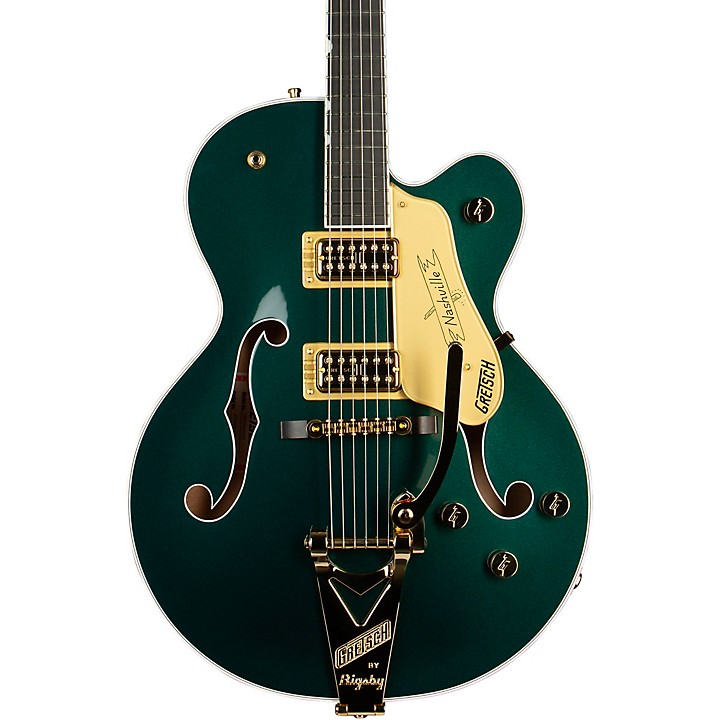 Platinum Gretsch Guitars Nashville Hollow Body with String