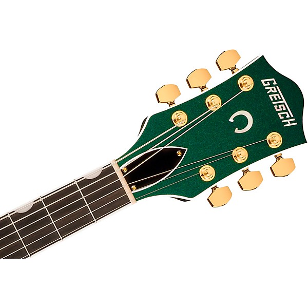 Gretsch Nashville Hollow Body with String-Thru Bigsby and Gold Hardware Electric Guitar Cadillac Green