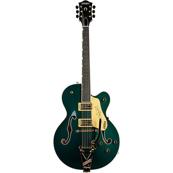 Gretsch Guitars Nashville Hollow Body with String-Thru Bigsby and Gold Hardware Electric Guitar Cadillac Green