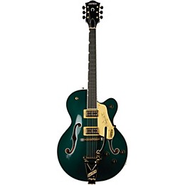 Gretsch Guitars Nashville Hollow Body with String-Thru Bigsby and Gold Hardware Electric Guitar Cadillac Green