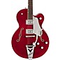 Gretsch Tennessean Hollow Body with String-Thru Bigsby and Nickel Hardware Electric Guitar Deep Cherry Stain thumbnail