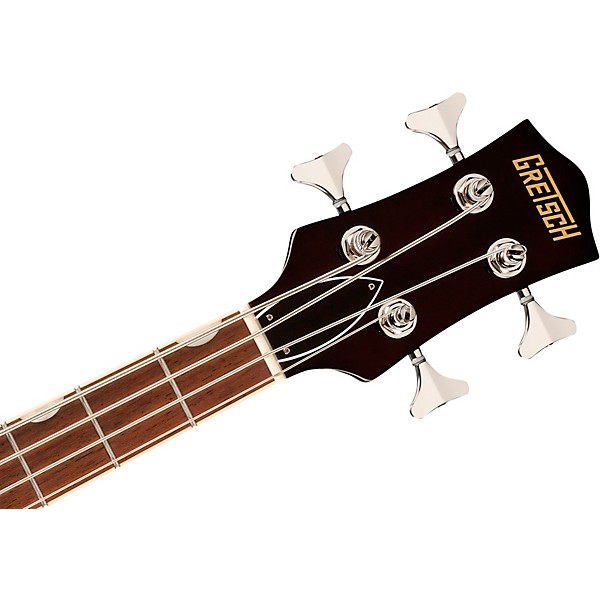 Gretsch Guitars Streamliner Jet Club Bass Single-Cut Short-Scale Bass Walnut Stain