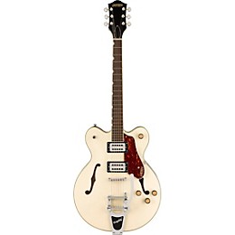 Gretsch G2622T Streamliner Center Block Double-Cut with Bigsby Electric Guitar Vintage White