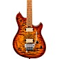 EVH Wolfgang Special QM Baked Maple Fingerboard Electric Guitar Tiger Eye Glow thumbnail