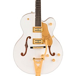 Gretsch Falcon Hollow Body with String-Thru Bigsby Electric Guitar White