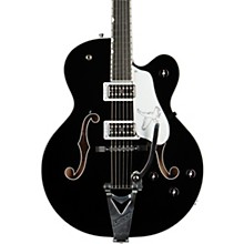Gretsch Guitars Falcon Hollowbody With String-Thru Bigsby Electric Guitar Black