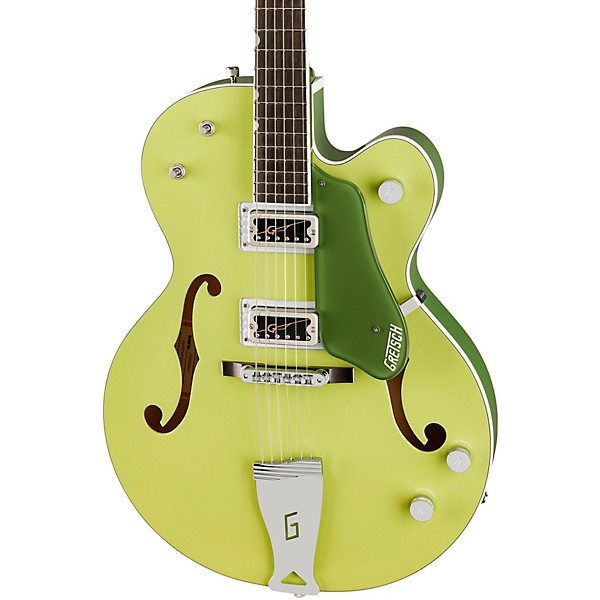 Gretsch G6618-MG Martin Gore Anniversary Center Block with G-Cutout Tailpiece Electric Guitar Two-Tone Smoke Green