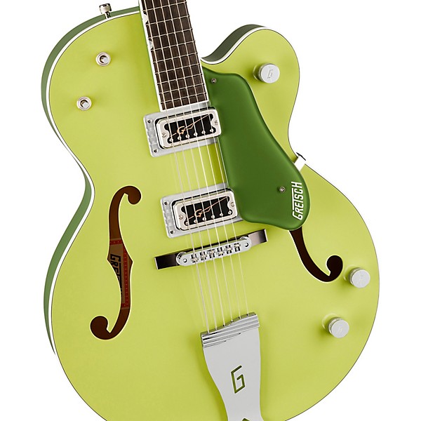 Gretsch G6618-MG Martin Gore Anniversary Center Block with G-Cutout Tailpiece Electric Guitar Two-Tone Smoke Green