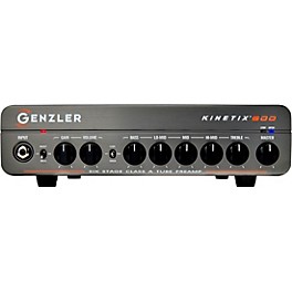 Genzler Amplification Kinetix 800 800W Bass Amp Head Black